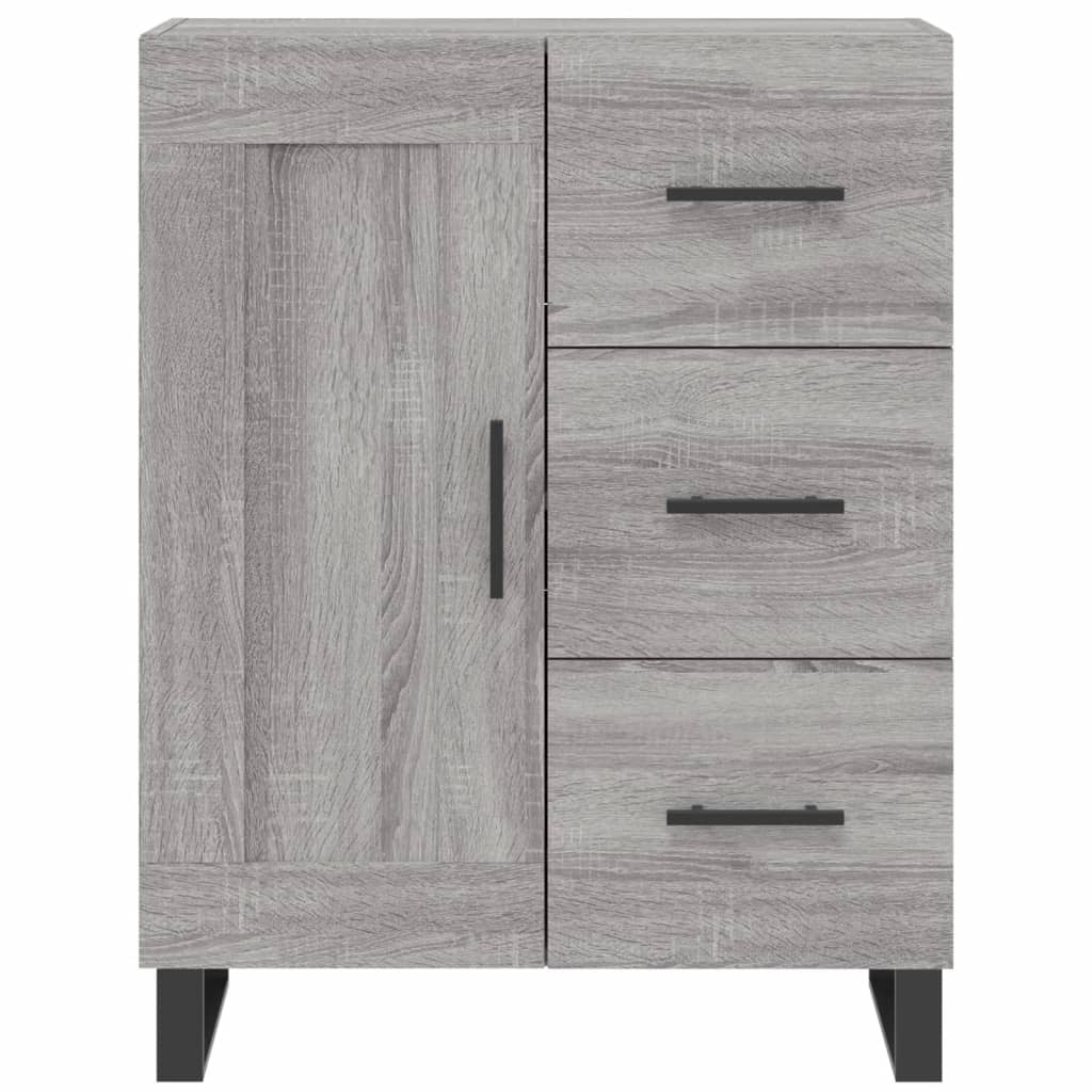 Ντουλάπι Γκρι Sonoma 69,5 x 34 x 180 εκ. Επεξεργασμένο Ξύλο