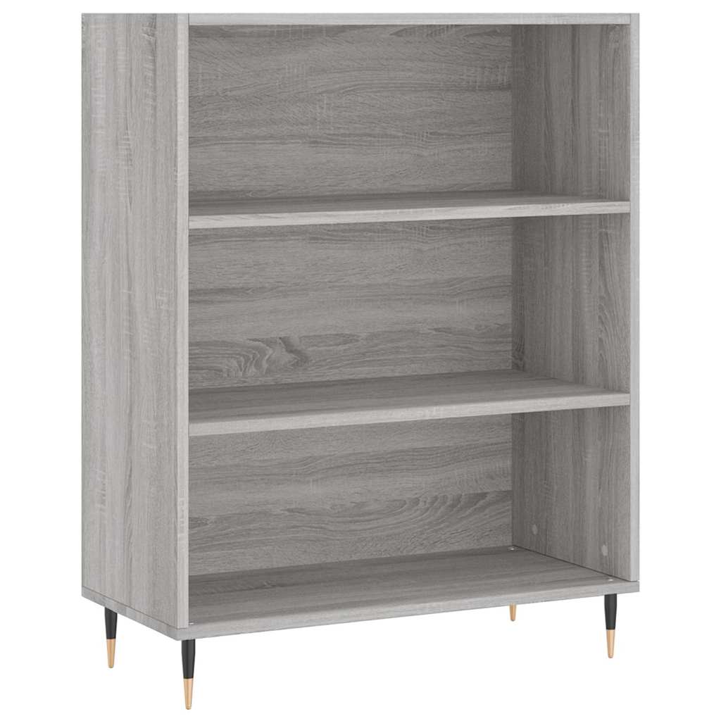 Ντουλάπι Γκρι Sonoma 69,5 x 34 x 180 εκ. Επεξεργασμένο Ξύλο