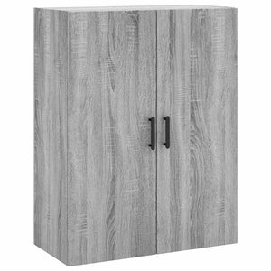 Ντουλάπι Γκρι Sonoma 69,5 x 34 x 180 εκ. Επεξεργασμένο Ξύλο