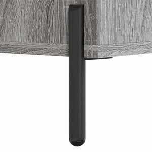 Ντουλάπι Γκρι Sonoma 69,5 x 34 x 180 εκ. Επεξεργασμένο Ξύλο