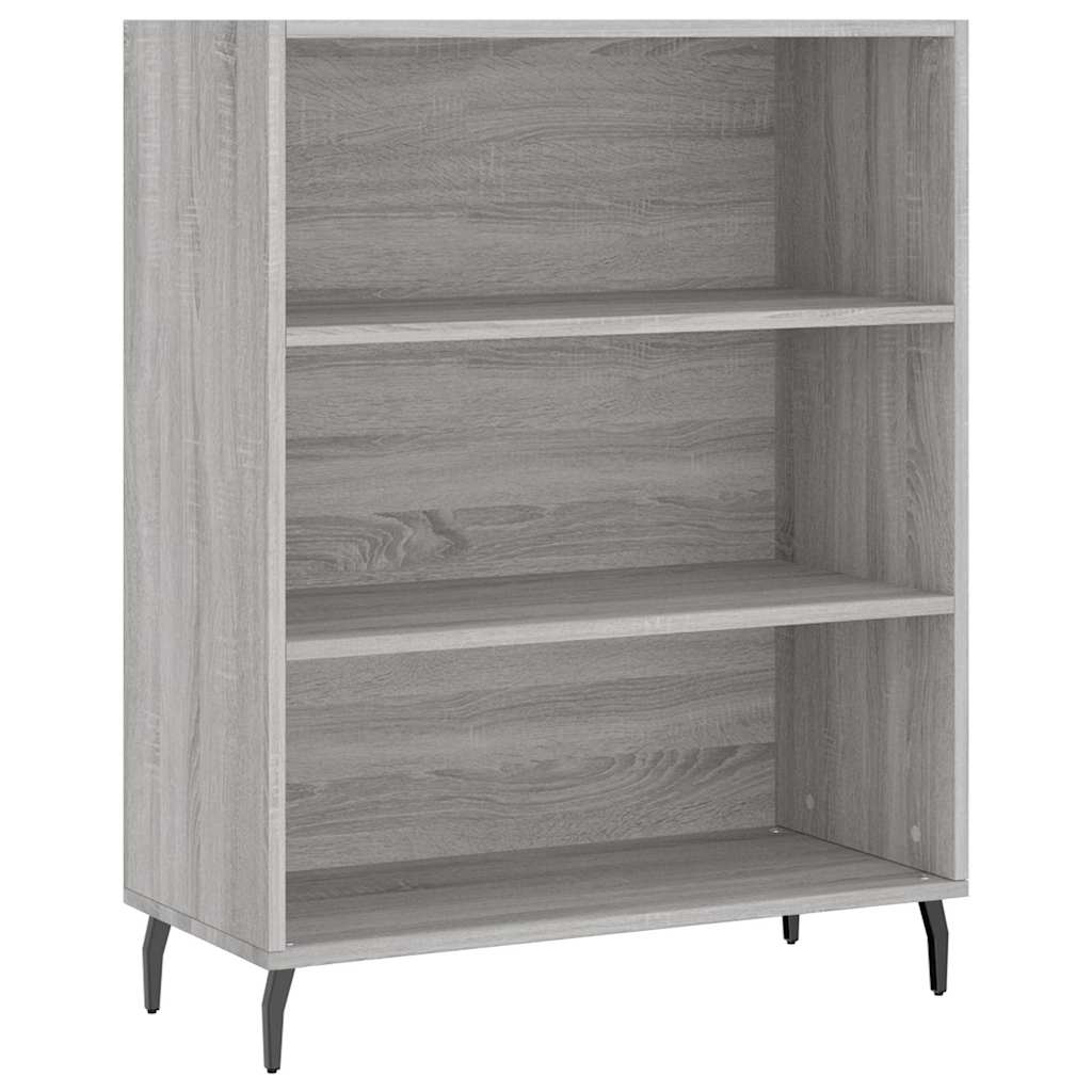Ντουλάπι Γκρι Sonoma 69,5 x 34 x 180 εκ. Επεξεργασμένο Ξύλο