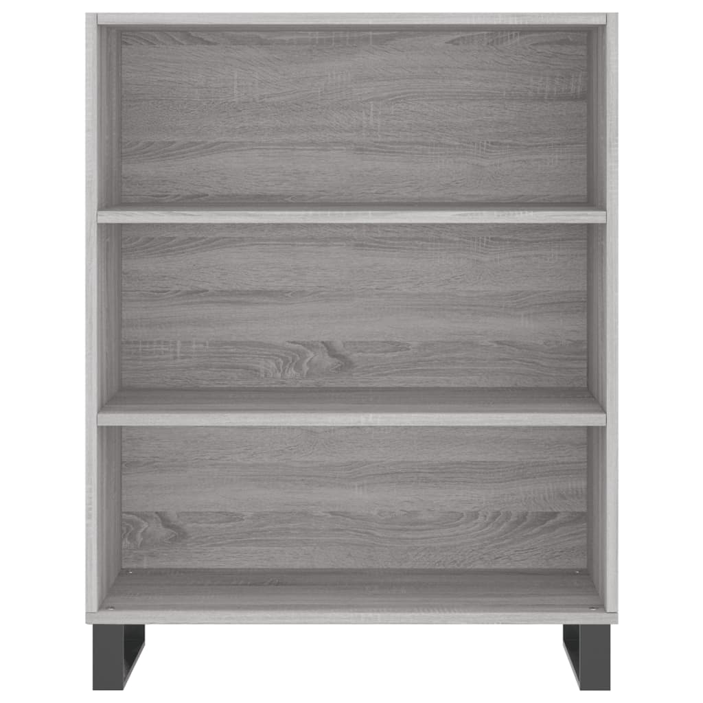Ντουλάπι Γκρι Sonoma 69,5 x 34 x 180 εκ. Επεξεργασμένο Ξύλο