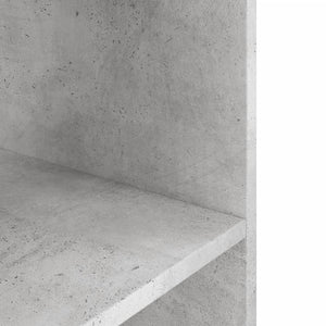 Βάση Ενυδρείου Γκρι από Σκυρόδεμα 80x35x60 εκ. από Τεχνητό Ξύλο - Pakobazaar