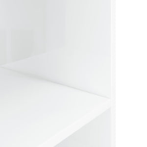 Βάση Ενυδρείου Γυαλ. Λευκό 100x40x60 εκ. από Επεξεργασμένο Ξύλο