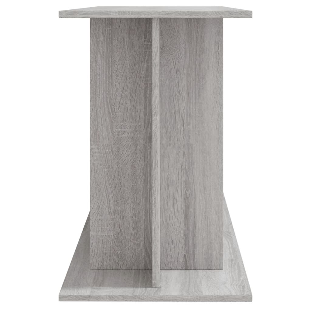 Βάση Ενυδρείου Γκρι Sonoma 120x40x60 εκ. από Επεξεργασμένο Ξύλο - Pakobazaar
