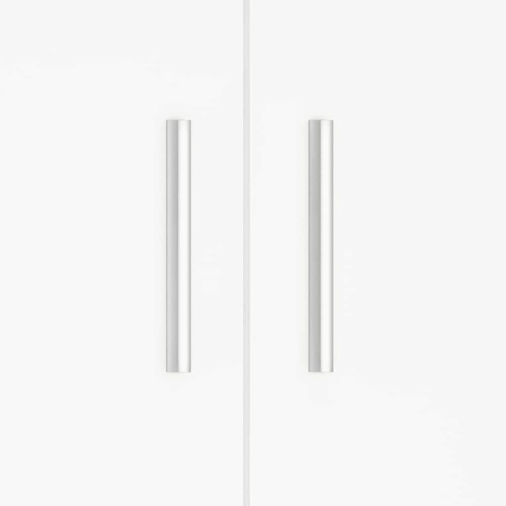 Βάση Ενυδρείου Λευκή 81 x 36 x 73 εκ. από Επεξεργασμένο Ξύλο - Pakobazaar