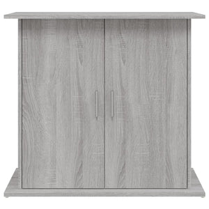Βάση Ενυδρείου Γκρι Sonoma 81x36x73 εκ. από Επεξεργασμένο Ξύλο