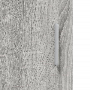 Βάση Ενυδρείου Γκρι Sonoma 121x41x58 εκ. από Επεξεργασμένο Ξύλο - Pakobazaar