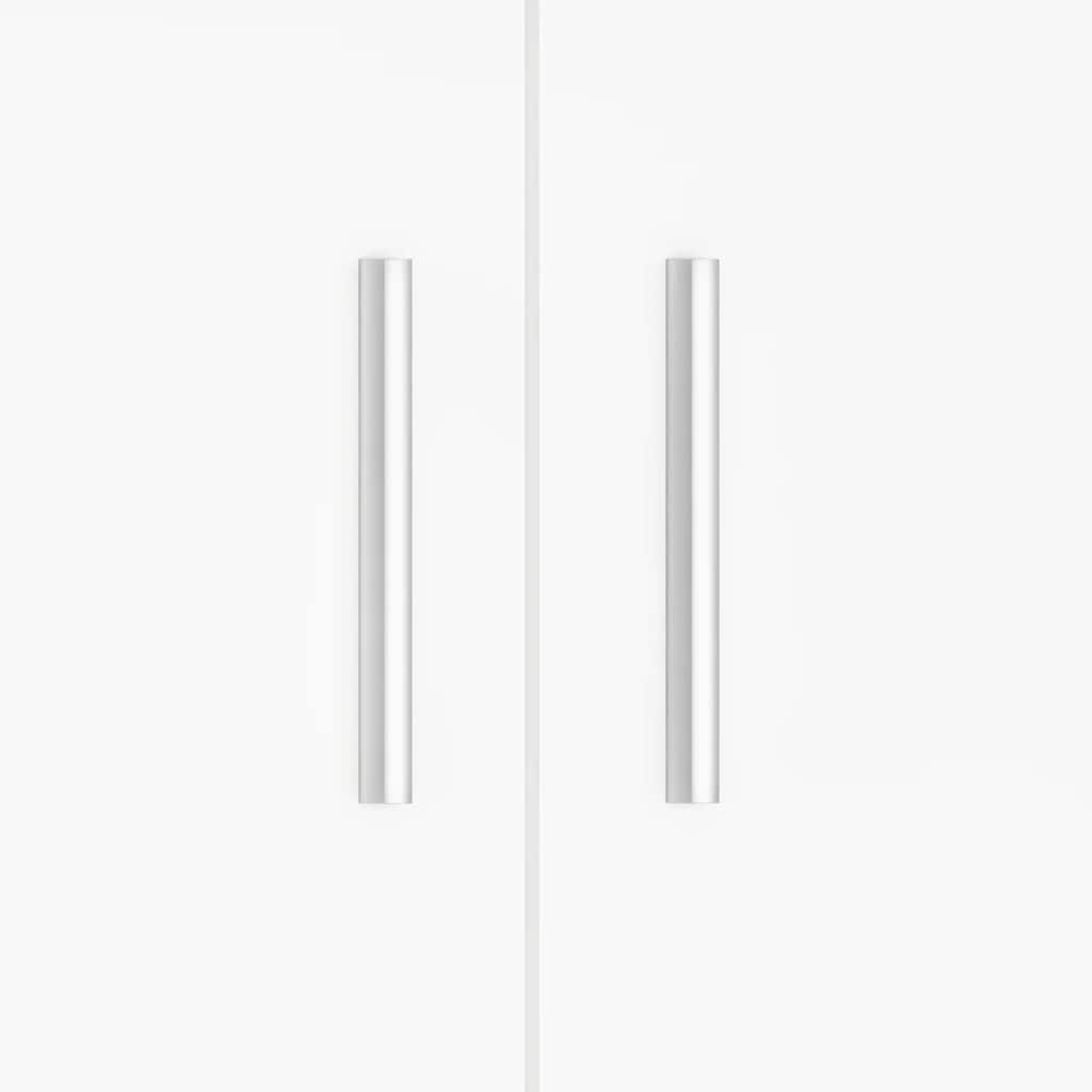 Βάση Ενυδρείου Λευκή 81 x 36 x 73 εκ. από Επεξεργασμένο Ξύλο - Pakobazaar