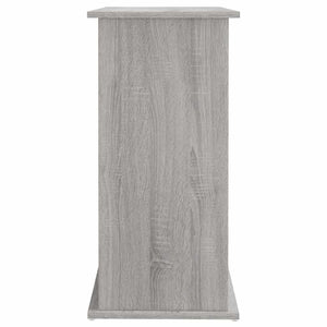 Βάση Ενυδρείου Γκρι Sonoma 81x36x73 εκ. από Επεξεργασμένο Ξύλο - Pakobazaar