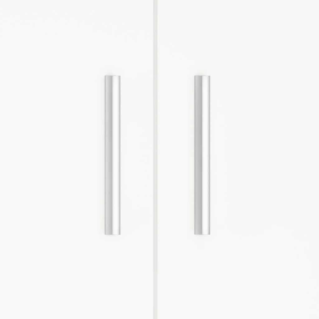 Βάση Ενυδρείου Λευκή 101 x 41 x 58 εκ. από Επεξεργασμένο Ξύλο - Pakobazaar