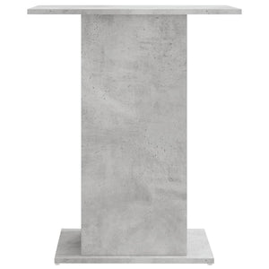 Βάση Ενυδρείου Γκρι από Σκυρόδεμα 60,5 x 36 x 72,5 εκ. από Τεχνητό Ξύλο - Pakobazaar
