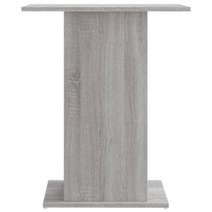Βάση Ενυδρείου Γκρι Sonoma 60,5x36x72,5 εκ. Επεξεργασμένο Ξύλο - Pakobazaar
