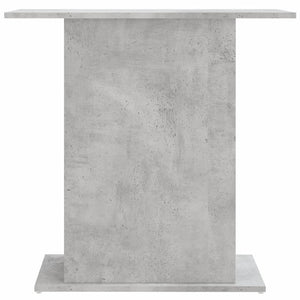 Βάση Ενυδρείου Γκρι Σκυροδ. 75x36x72,5 εκ. Επεξεργασμένο Ξύλο - Pakobazaar