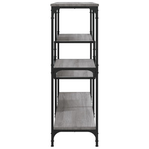 Τραπέζι Κονσόλα Γκρι Sonoma 103x32x95 εκ. Επεξεργασμένο Ξύλο