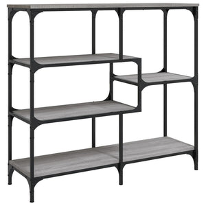 Τραπέζι Κονσόλα Γκρι Sonoma 103x32x95 εκ. Επεξεργασμένο Ξύλο