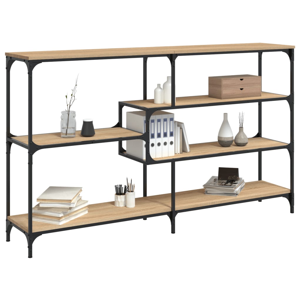 Τραπέζι Κονσόλα Sonoma Δρυς 160x32x95 εκ. Επεξεργασμένο Ξύλο