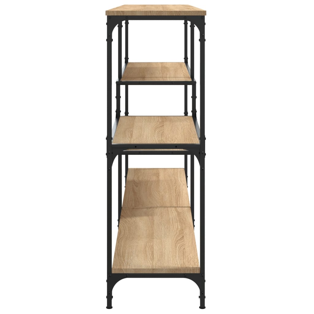 Τραπέζι Κονσόλα Sonoma Δρυς 160x32x95 εκ. Επεξεργασμένο Ξύλο