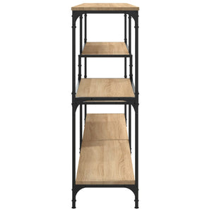 Τραπέζι Κονσόλα Sonoma Δρυς 160x32x95 εκ. Επεξεργασμένο Ξύλο