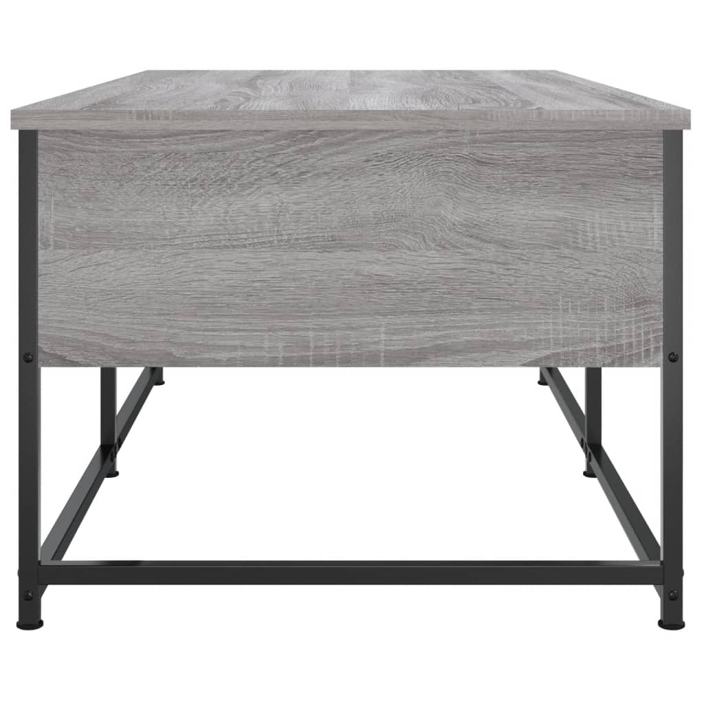 Τραπεζάκι Σαλονιού Γκρι Sonoma 100x51x40 εκ. Επεξεργασμένο Ξύλο