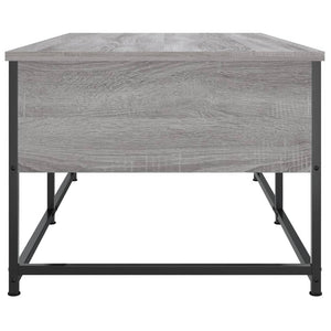 Τραπεζάκι Σαλονιού Γκρι Sonoma 100x51x40 εκ. Επεξεργασμένο Ξύλο