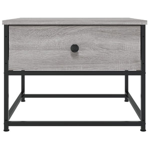 Τραπεζάκι Σαλονιού Γκρι Sonoma 51x51x40 εκ. Επεξεργασμένο Ξύλο