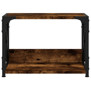 Βάση Εκτυπωτή 2 Επιπέδων Καπνιστή Δρυς 44x26x31,5 εκ Επεξ. Ξύλο - Pakobazaar