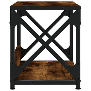Βάση Εκτυπωτή 2 Επιπέδων Καπνιστή Δρυς 44x26x31,5 εκ Επεξ. Ξύλο - Pakobazaar