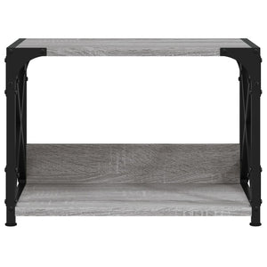 Βάση Εκτυπωτή 2 Επιπέδων Γκρι Sonoma 44x26x31,5 εκ Επεξ. Ξύλο - Pakobazaar
