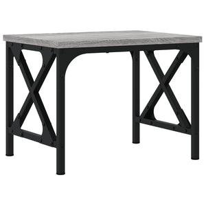 Βάση Εκτυπωτή Γκρι Sonoma 40x30x31 εκ. από Επεξεργασμένο Ξύλο - Pakobazaar