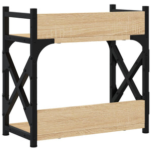 Βάση Εκτυπωτή 2 Επιπέδων Sonoma Δρυς 40x20x40 εκ Επεξ. Ξύλο