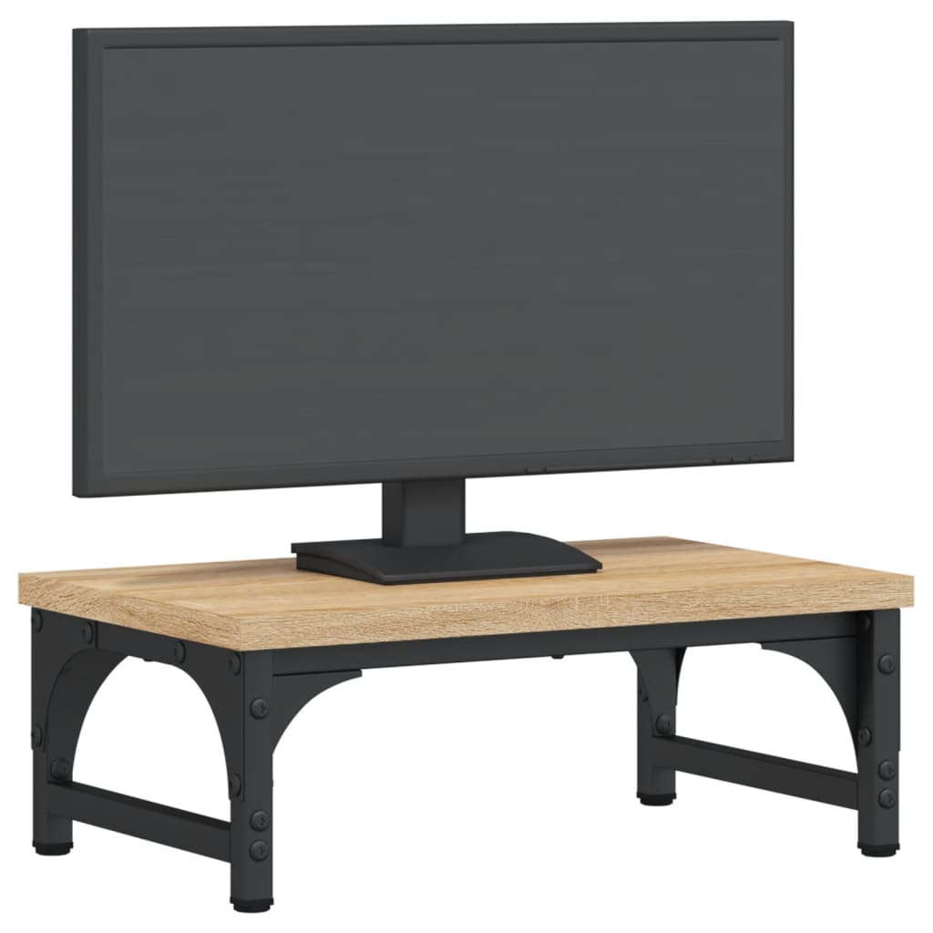Βάση Οθόνης Sonoma Δρυς 37 x 23 x 14 εκ. από Επεξεργασμένο Ξύλο