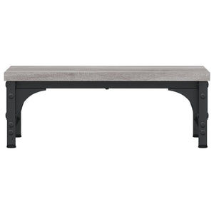 Βάση Οθόνης Γκρι Sonoma 37x23x14 εκ. από Επεξεργασμένο Ξύλο