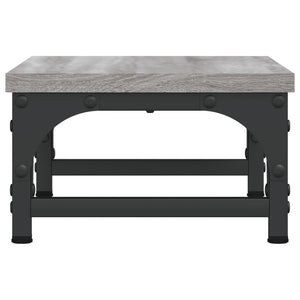 Βάση Οθόνης Γκρι Sonoma 37x23x14 εκ. από Επεξεργασμένο Ξύλο