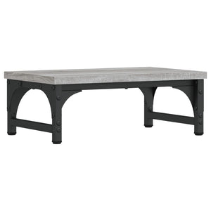Βάση Οθόνης Γκρι Sonoma 37x23x14 εκ. από Επεξεργασμένο Ξύλο