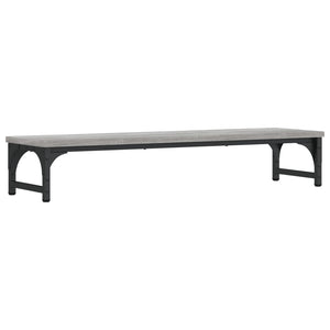 Βάση Οθόνης Γκρι Sonoma 85x23x15,5 εκ. από Επεξεργασμένο Ξύλο - Pakobazaar