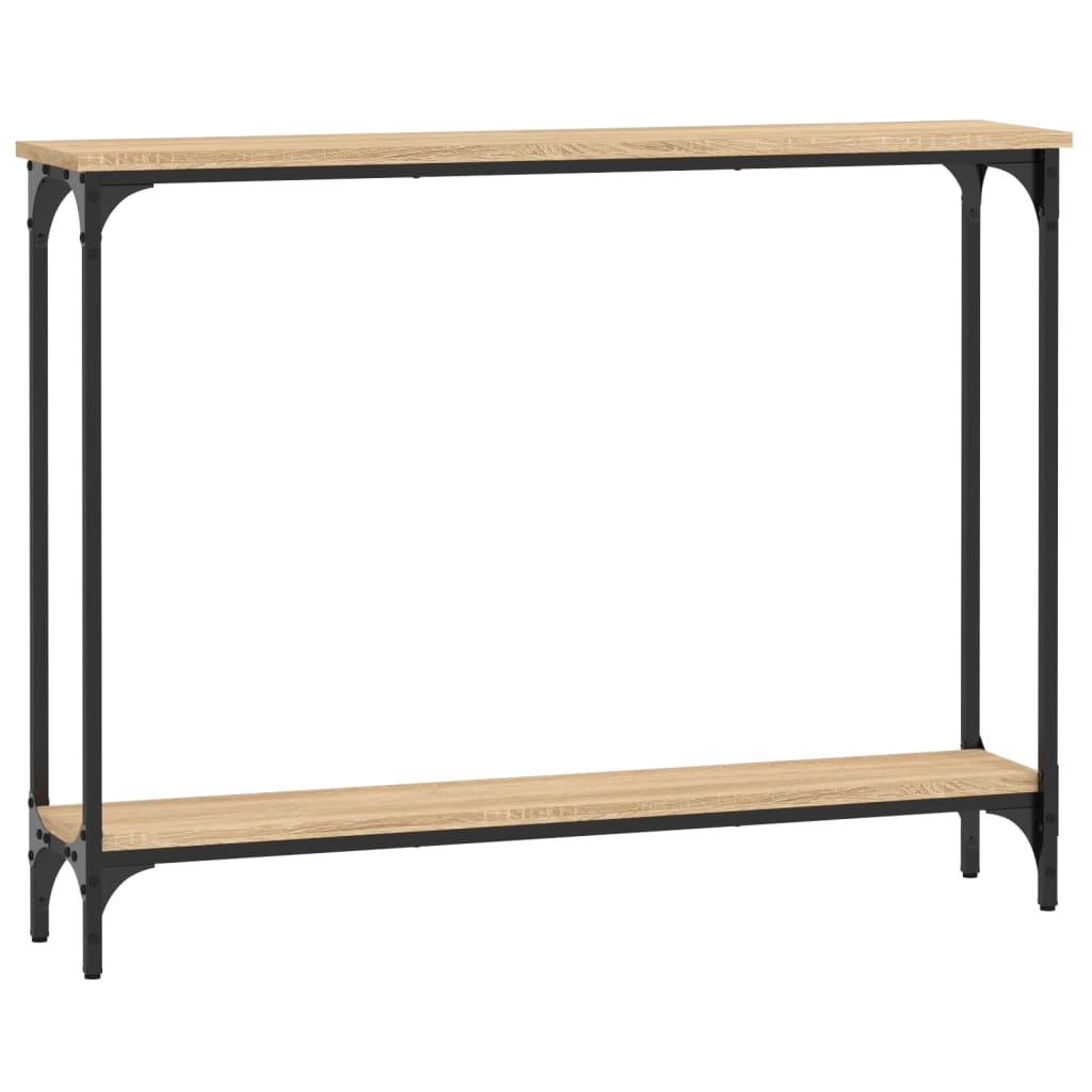 Τραπέζι Κονσόλα Sonoma Δρυς 100x22,5x75 εκ. Επεξεργασμένο Ξύλο - Pakobazaar