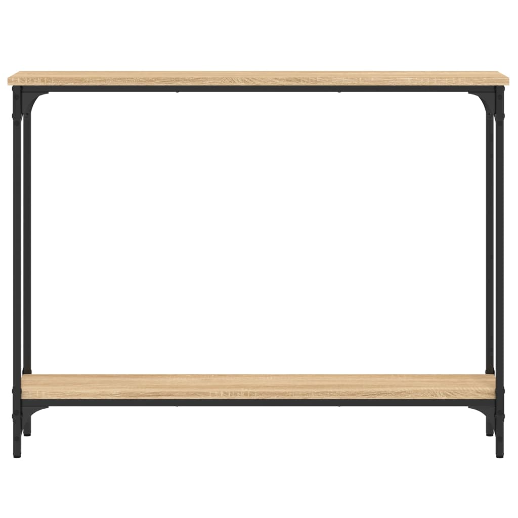 Τραπέζι Κονσόλα Sonoma Δρυς 100x22,5x75 εκ. Επεξεργασμένο Ξύλο - Pakobazaar