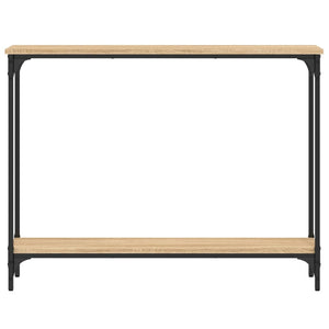 Τραπέζι Κονσόλα Sonoma Δρυς 100x22,5x75 εκ. Επεξεργασμένο Ξύλο - Pakobazaar