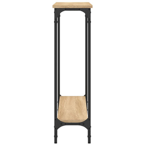 Τραπέζι Κονσόλα Sonoma Δρυς 100x22,5x75 εκ. Επεξεργασμένο Ξύλο - Pakobazaar