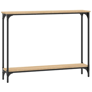 Τραπέζι Κονσόλα Sonoma Δρυς 100x22,5x75 εκ. Επεξεργασμένο Ξύλο - Pakobazaar