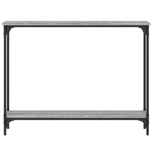 Τραπέζι Κονσόλα Γκρι Sonoma 100x22,5x75 εκ. Επεξεργασμένο Ξύλο - Pakobazaar