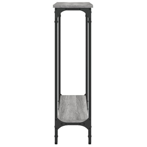 Τραπέζι Κονσόλα Γκρι Sonoma 75x22,5x75 εκ. Επεξεργασμένο Ξύλο - Pakobazaar