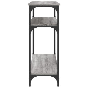Τραπέζι Κονσόλα Γκρι Sonoma 75x29x75 εκ. Επεξεργασμένο Ξύλο