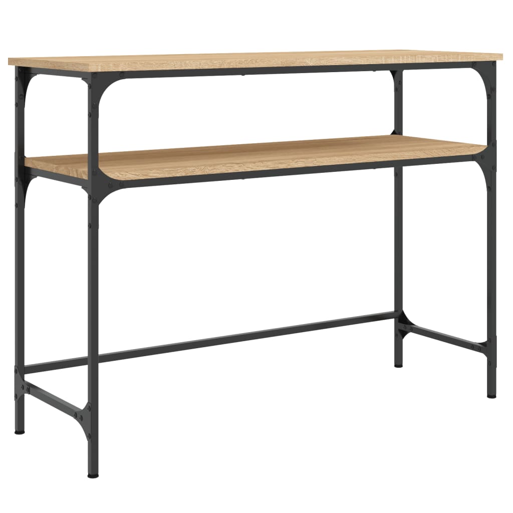 Τραπέζι Κονσόλα Sonoma Δρυς 100x35,5x75 εκ. Επεξεργασμένο Ξύλο