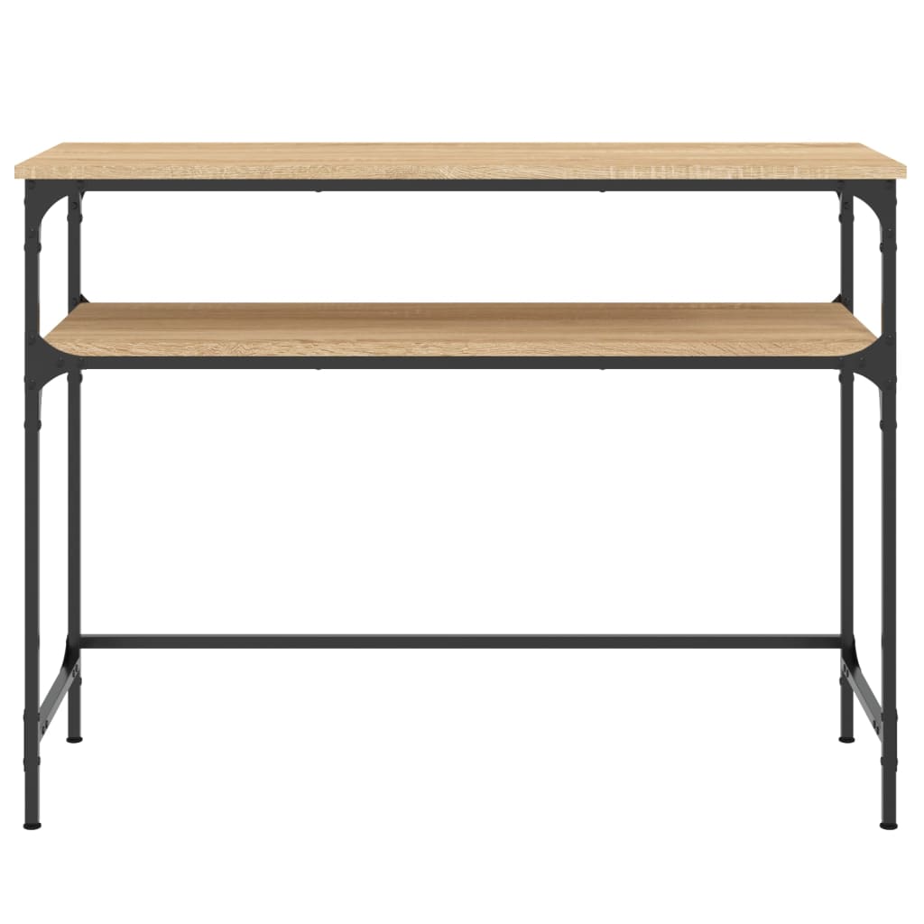 Τραπέζι Κονσόλα Sonoma Δρυς 100x35,5x75 εκ. Επεξεργασμένο Ξύλο