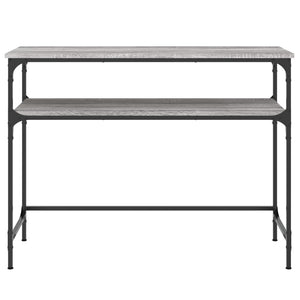 Τραπέζι Κονσόλα Γκρι Sonoma 100x35,5x75 εκ. Επεξεργασμένο Ξύλο