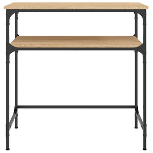Τραπέζι Κονσόλα Sonoma Δρυς 75x35,5x75 εκ. Επεξεργασμένο Ξύλο - Pakobazaar