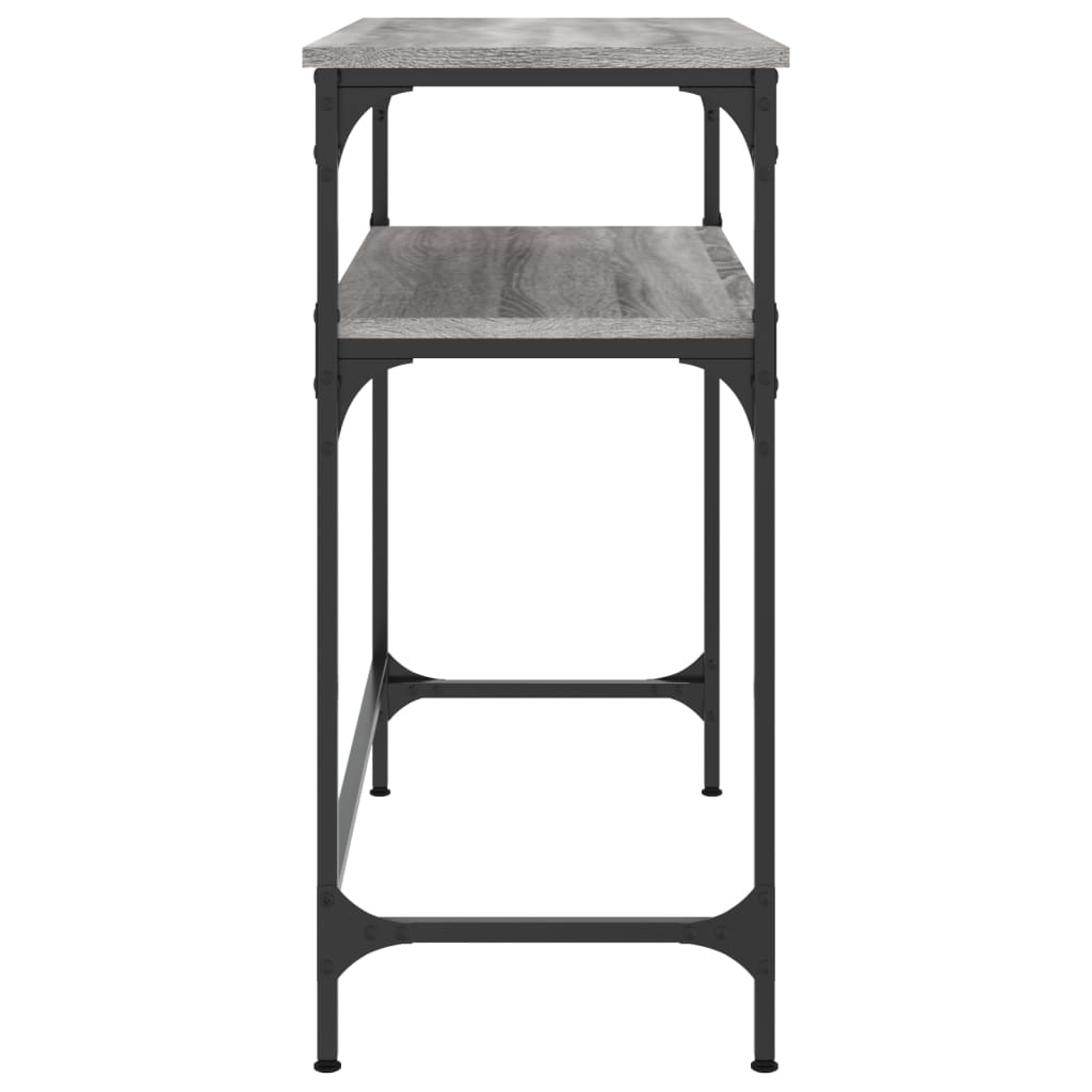 Τραπέζι Κονσόλα Γκρι Sonoma 75x35,5x75 εκ. Επεξεργασμένο Ξύλο - Pakobazaar