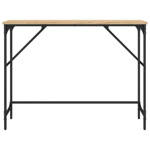 Τραπέζι Κονσόλα Sonoma Δρυς 100x32x75 εκ. Επεξεργασμένο Ξύλο - Pakobazaar